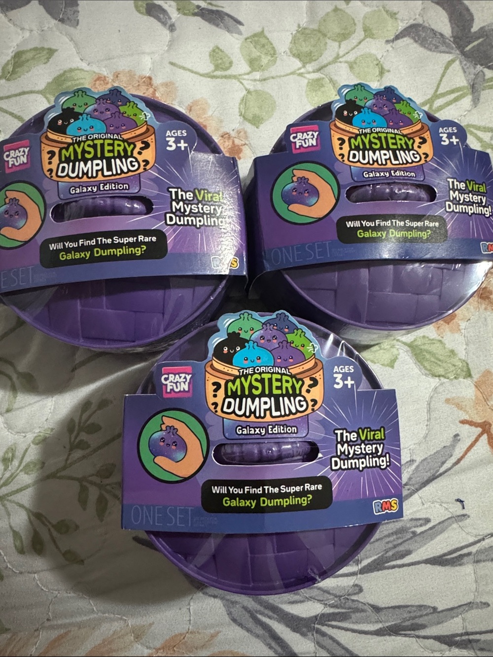 Mystery Dumpling Galaxy Edition - Purple Collectible Party Favor